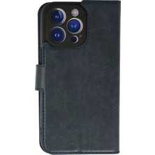 Apple iPhone 13 Pro Max Kılıf Trend S Plus Kapaklı Kılıf - Lacivert