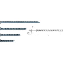 Kaia Life Buldex Vida 7,5X200 Dubelsiz Vida 20 cm 10 Adet