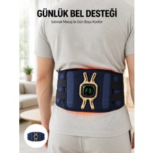 Çok Fonksiyonlu Masaj Kemeri Isı ve Titreşim Destekli