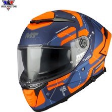 mt Helmets Thunder 4 R Sv Lumex C24 Mat Kapalı Kask