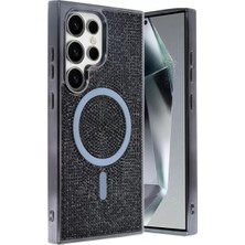 Eseno Select Samsung Galaxy S23 Ultra ile Uyumlu Helen MagSafe Kapak Siyah