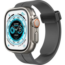 Apple Watch 38MM KR412 Elegance Stylısh Kordon - Füme