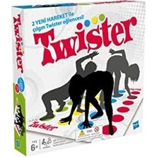 Hasbro Gaming Klasik Twister Oyunu | Çocuklar Için Parti Oyunu | Iç Mekânda Aktif Oyun Eğlencesi | 6 Yaş ve Üzeri | 2 Veya Daha Fazla Oyuncu | Aile Oyunu