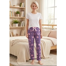 Lady Queen Bambu Likralı Ring Viskon Pijama Altı 6018
