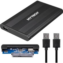 Hytech HY-HDC20 2.5’’ USB 2.0 Sata Harici Hard Disk Kutusu Siyah