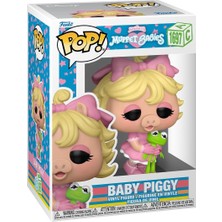 Funko Pop! Disney: Muppet Babies - Baby Piggy - Koleksiyon Vinil Figür - Hediye Fikri - Resmi Ürün -