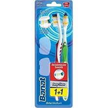 Deep Clean Derinlemesine Temizlik Diş Fırçası 1+1 Orta