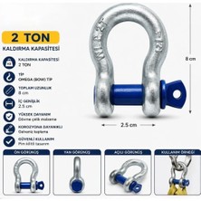 Bema Tools G209 Omega Mapa Zincir Kilidi 2 Ton Yük Kaldırma Aparatı Mapa 1/2