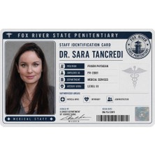 Neora Prison Break Sara Tancredi Fox River Parodi Kart | Koleksiyon Kartı