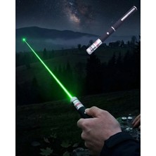 Yeşil Lazer Kalem Sunum ve Outdoor Kullanım Için Güçlü Işın