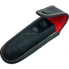 Hakiki Deri Çakı Kılıfı No:3 - 13 Cm, Kemerlikli