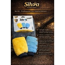 Silvia Oto Yıkama Eldiveni | Profesyonel Araç Yıkama ve Hassas Temizlik Mikrofiber Eldiveni