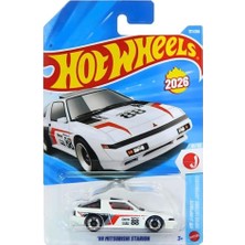 Hot Wheels Tekli Arabalar 88 Mitsubishi Starion - JJH58 (Kisa Kart)