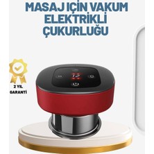 Akıllı Vakumlu Kupa Masaj Cihazı Ağrı Giderici ve Rahatlatıcı Terapi
