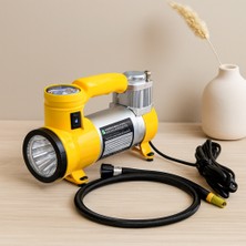 Oto Hava Kompresörü 12V 150PSI LED Fenerli