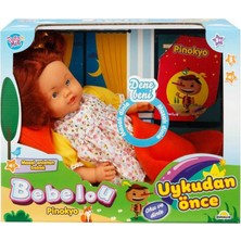 Uykudan Önce Bebeği Masal Anlatan Pinokyo 40 cm
