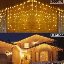 Artisan Cappadocia 8 Fonksiyonlu 16 Saçaklı Perde LED 3 x 1 (Günışığı) (5639)