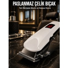 Tıraş Makinesi Uzun Ömürlü Batarya, Keskin Bıçaklar ve Profesyonel Yeni Nesil