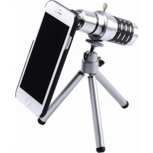 Iphone5,5s,i̇phone4.4s Için Alüminyum 14X Optik Zoom Yakından Görüntü Çekme Dürbün