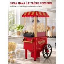 Sağlıklı Atıştırmalıklar Için Yağsız Popcorn Makinesi