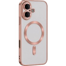 Apple iPhone 16 Kılıf Kross Magneticsafe Kapak - Rose