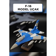 Genç 3D F-16 Savaş Uçağı Modeli | Koleksiyonluk Dekoratif Maket | 3D Tasarım