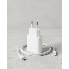 iPhone 14 13 12 11 Xr Xs Max 20W Lightning Şarj Adaptörü Kablo Dahil