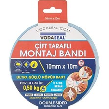 Çift Taraflı Montaj Bandı, 10MMX10MT