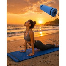 10MM Yoga Matı Mavi