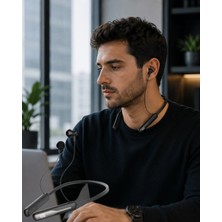 Bluetooth 5.4 Boyun Askılı Kulaklık Manyetik Kulaklıklı Type C Şarjlı
