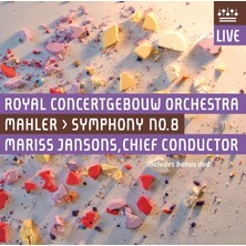 SoundBox Royal Concertgebouw Orchestra-Mahler: Symphony No. 8-1 Sacd + 1 Bluray Audıo-Super Audio CD – Plak Değildir
