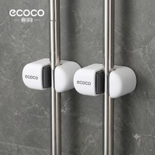Miecoco Ecoco Duvara Yapışkanlı Ön Fırça - Mop Tutucu Ikili