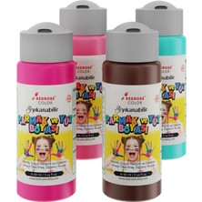 Tamamlayıcı Renkler Parmak Boyası 4'lü Set 4X60 ml