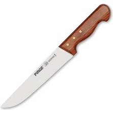 31064 Kurban ve Kasap Bıçağı 21 cm - No:4 Ahşap Sap