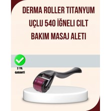 Titanyum Mikro Iğneli Dermaroller 1 mm Kırışıklık ve Leke Karşıtı