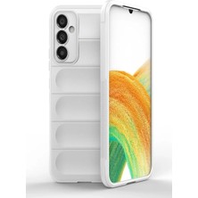 Eseno Select Samsung Galaxy A25 5G Uyumlu Kılıf Optimum Silikon - Krem
