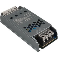 Ledx ALN-M12125 12 Volt 12.5 Amper 57X24X12MM Ultra Slim Metal Kasa Adaptör