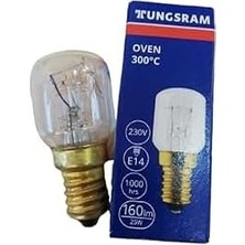 Tungsram Fırın Ampulü 25 W E14 Duylu 300 Dereceye Dayanıklı