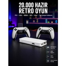 Retro Oyun Konsolu – 20.000 Yüklü Oyun