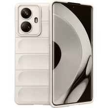 Eseno Select Realme 10 Pro ile Uyumlu 5g Kılıf Optimum Silikon Krem