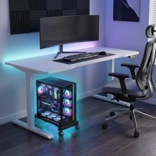 Prexua Roller Tekerli Bilgisayar Kasa Standı - Pc Stand - RLR50 (Small)