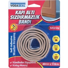 Kaia Life Vodaseal Kapı Altı Sızdırmazlık Bandı 40 mm 110 cm Kahverengi