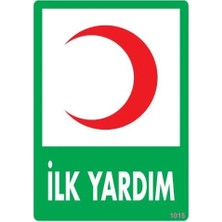 Kaia Life Ilk Yardım Dolabı Levhası 25X35 KOD:1015