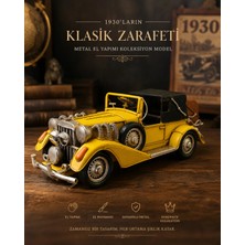 Dekoratif Metal Lincoln Araba | El Yapımı Koleksiyon Modeli