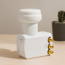 Uydu Lnb Quad (4 Çıkış) 0.1db 4K Ultra Hd Universal