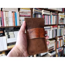 Mahfuz Gerçek Deri Özel Kalemleriniz Için Kalemlik Kalem Kutu ( 5*6 Kalem Için ) 28 cm \ 9.5 cm DAK318