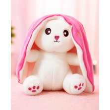 Toha 50 cm Çilek Tavşan Peluş Oyuncak | Sevgiliye Hediye, Yumuşak Peluş Tavşan