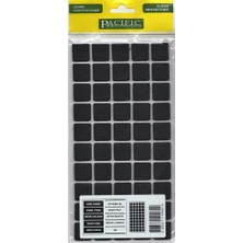 Kaia Life Pacific 6020 Bl Yapışkanlı Keçe  20 mm x 20 mm Siyah