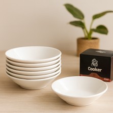 Porselen Çay Tabağı 6'lı Set