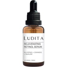 Kırışıklık Karşıtı ve Yenileyici Retinol (A Vitamini) Serum (0.3% Retinol, Ceramide, Squalane)